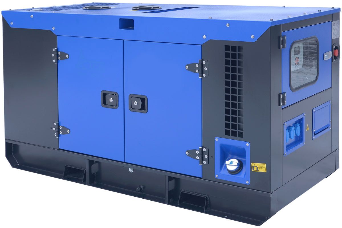 Дизельный генератор ТСС АД-8С-Т400-1РКМ5 в шумозащитном кожухе