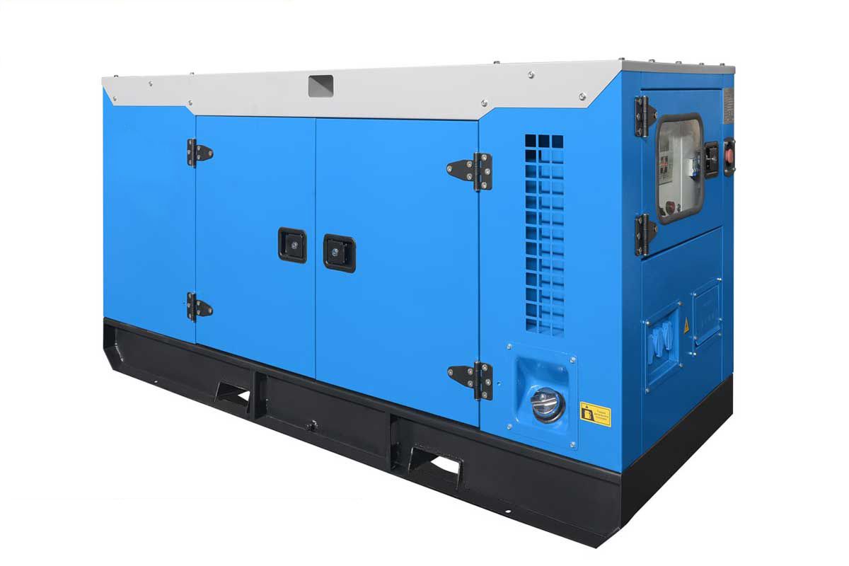 Дизельный генератор ТСС АД-30С-Т400-1РКМ7 в шумозащитном кожухе