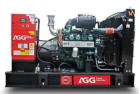Дизельный генератор AGG D250D5 с АВР DP086LA