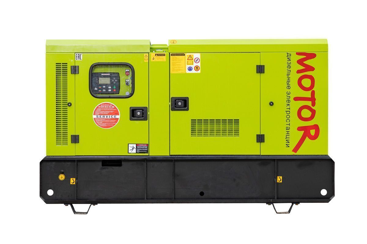 Дизельный генератор Motor Weichai 50 кВт в шумозащитном кожухе