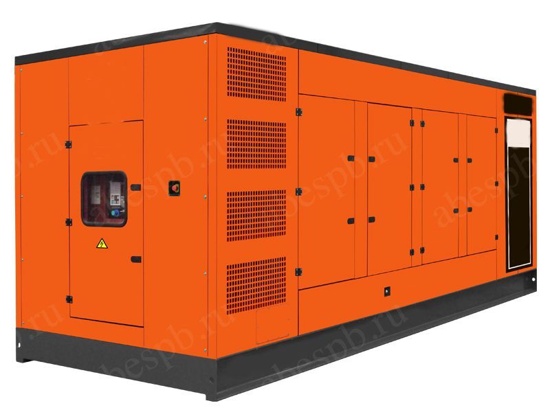 Дизель генератор (MTU) 520 кВт в шумозащитном кожухе