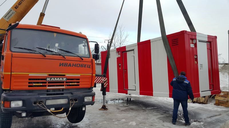 ДГУ в блок-контейнерном модуле БКЭМ «НОРД- 060/0,4-УХЛ1» для военного аэродрома «Батайск»