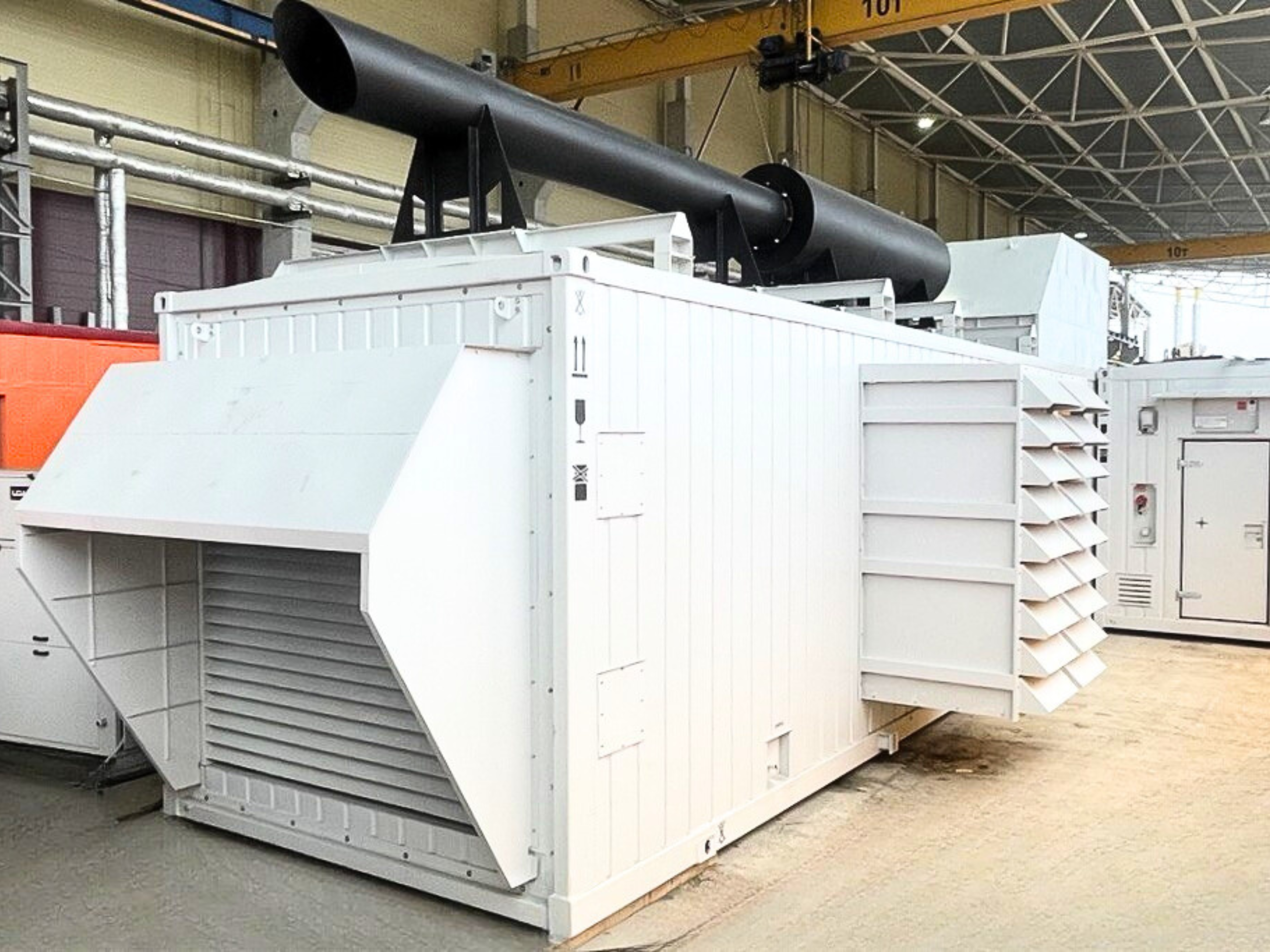 Поставка дизельных электростанций 1600 кВт и 2400 кВт с комплектом ЗИП на 3 года, с ШМР и ПНР и двумя нагрузочными модулями