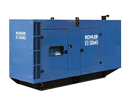 Дизельный генератор KOHLER-SDMO V350C2 в кожухе на шасси с АВР TAD1341GE