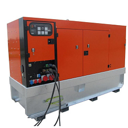 Дизельный генератор EUROPOWER EPSR 200 TDE в кожухе с АВР TAD733GE