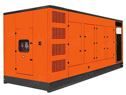 Дизель генератор (MTU) 520 кВт в шумозащитном кожухе