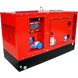 Дизельный генератор EUROPOWER EPS 193 DE в кожухе на шасси V1505