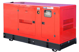 Дизельный генератор Fubag DS 80 DAC ES в кожухе на шасси с АВР FD4105AT