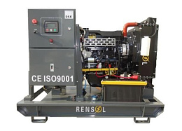 Дизельный генератор Rensol RC88HO с АВР 4BTA3.9-G11
