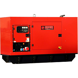 Дизельный генератор EUROPOWER EPS 200 TDE в кожухе на шасси с АВР TAD733GE