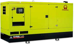 Дизельный генератор Pramac GSW45Y в кожухе с АВР 4TNV98-GPGE