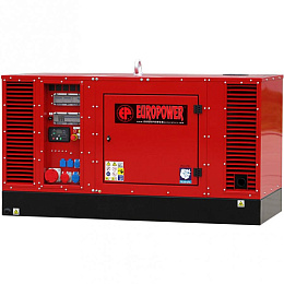Дизельный генератор EUROPOWER EPS 44 TDE в кожухе V3800DIT E3BG-EUP-1