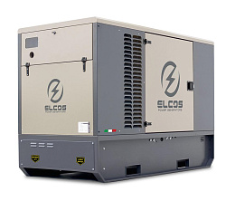Дизельный генератор ELCOS GE.YA3A.047/044.SS в кожухе на шасси с АВР 4TNV98T ZGECS