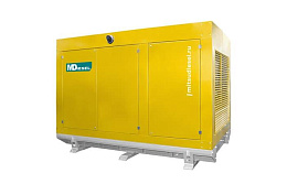 Дизельный генератор Mitsudiesel ЭД-40С-Т400-1РПМ29 в капоте на шасси MDN 56 4LT
