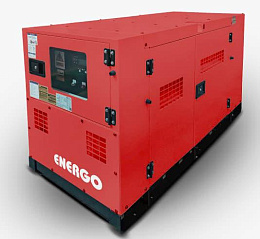 Дизельный генератор Energo YM37-S в кожухе на шасси с АВР 4TNV98