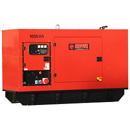 Дизельный генератор EUROPOWER EPS 100 TDE в кожухе с АВР TAD531GE