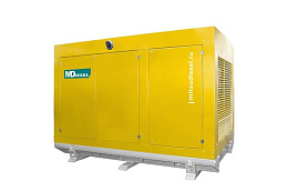 Дизельный генератор Mitsudiesel ЭД-360С-Т400-2РПМ29 в капоте на шасси с АВР MDW 450 6LTE