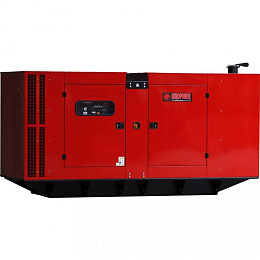 Дизельный генератор EUROPOWER EPS 315 TDE в кожухе на шасси TAD1341GE