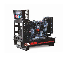 Дизельный генератор Genmac ALPHA G45PO с АВР 1103A-33TG1