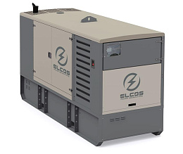 Дизельный генератор ELCOS GE.VO.110/100.SS в кожухе на шасси с АВР TAD 531 GE
