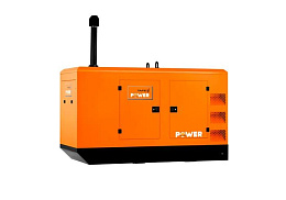 Дизельный генератор TAFE Power TAF-P-100W в кожухе на шасси 1401 ES
