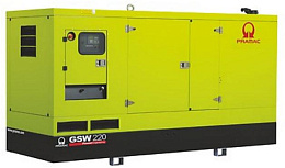 Дизельный генератор Pramac GSW220V в кожухе с АВР TAD733GE